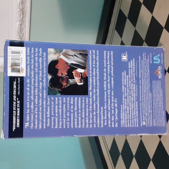 Rain man vhr tape movie VHS - Picture 2 of 5